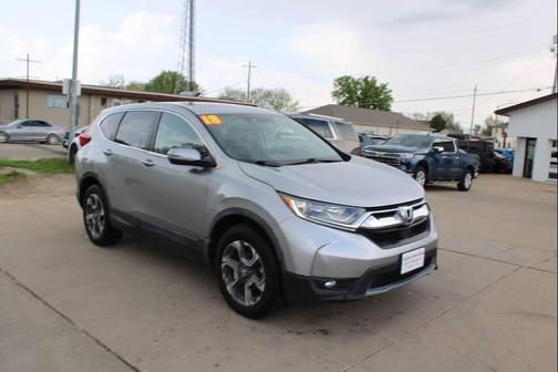 Gray 2018 Honda CR-V EX-L