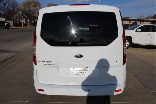 Frozen White 2014 Ford Transit Connect XLT w/Rear Liftgate