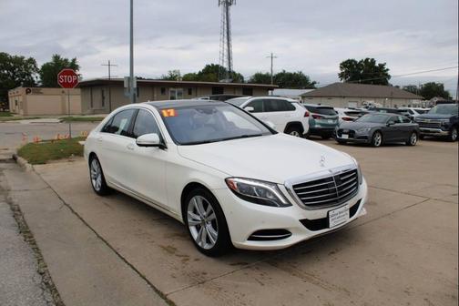 White 2017 Mercedes-Benz S-Class 4MATIC