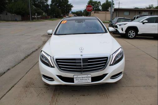 White 2017 Mercedes-Benz S-Class 4MATIC