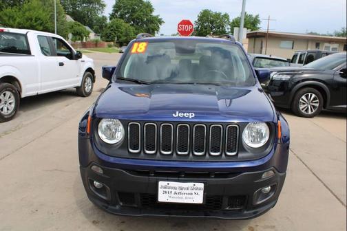 Jetset Blue 2018 Jeep Renegade Latitude