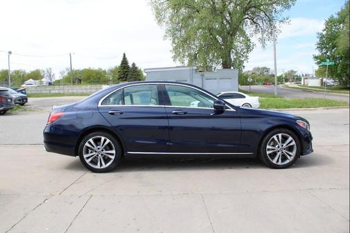 Blue 2019 Mercedes-Benz C-Class C 300 4MATIC