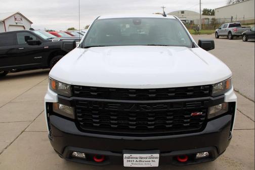 Summit White 2021 Chevrolet Silverado 1500 Custom Trail Boss