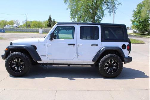 Bright White Clearcoat 2019 Jeep Wrangler Unlimited Sport