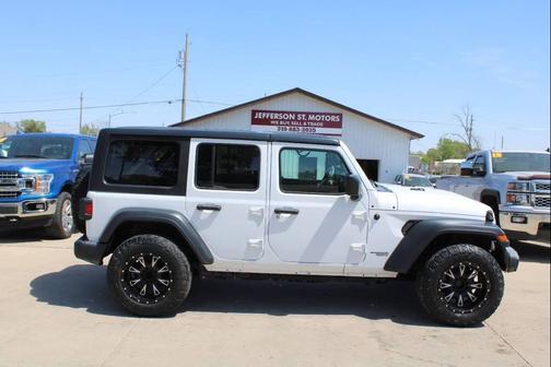 Bright White Clearcoat 2019 Jeep Wrangler Unlimited Sport