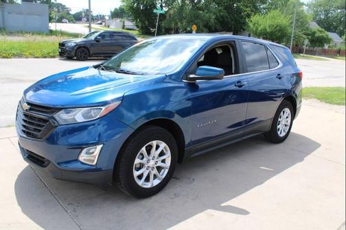 Blue 2021 Chevrolet Equinox 1LT
