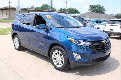 Blue 2021 Chevrolet Equinox 1LT