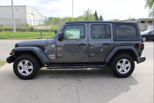 Granite Crystal Metallic Clearcoat 2018 Jeep Wrangler Unlimited Sport