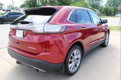 Ruby Red Metallic Tinted Clearcoat 2016 Ford Edge Titanium