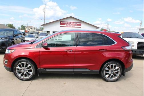 Ruby Red Metallic Tinted Clearcoat 2016 Ford Edge Titanium