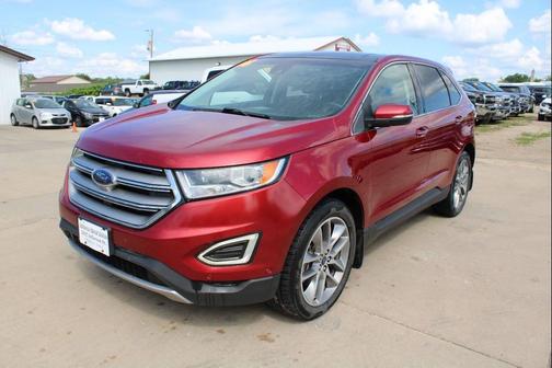 Ruby Red Metallic Tinted Clearcoat 2016 Ford Edge Titanium