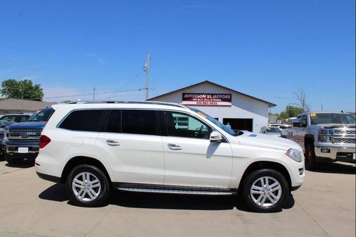 White 2013 Mercedes-Benz GL-Class 4MATIC