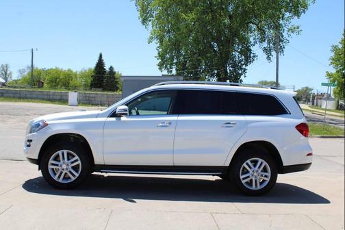 White 2013 Mercedes-Benz GL-Class 4MATIC