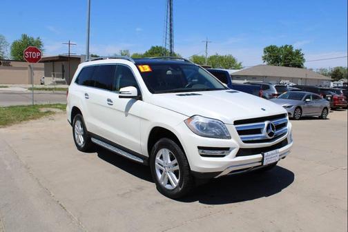 White 2013 Mercedes-Benz GL-Class 4MATIC