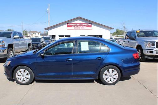 Tempest Blue Metallic 2014 Volkswagen Jetta Auto SE