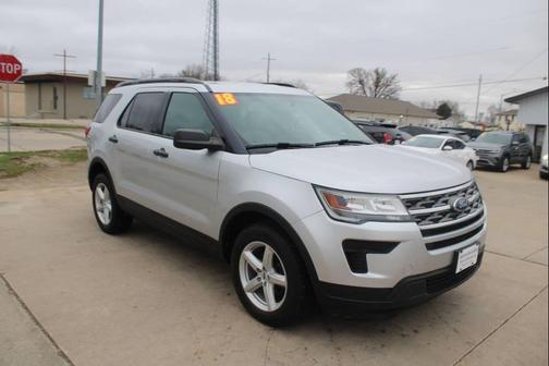Ingot Silver Metallic 2018 Ford Explorer Base