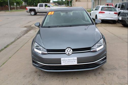 Platinum Gray Metallic 2021 Volkswagen Golf 1.4T TSI