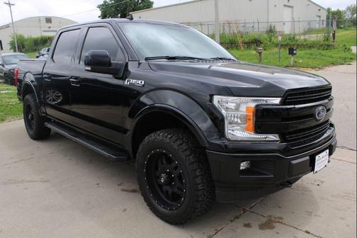 Shadow Black 2018 Ford F-150 Lariat
