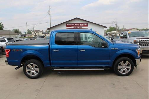 Blue 2018 Ford F-150 XLT