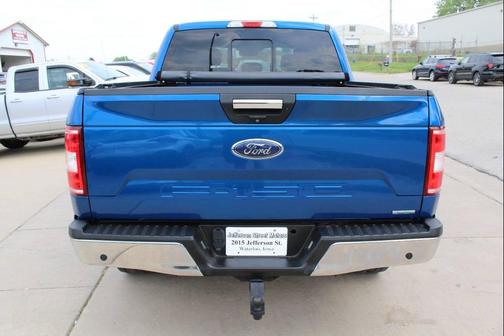 Blue 2018 Ford F-150 XLT
