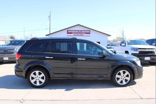 Brilliant Black Crystal Pearlcoat 2012 Dodge Journey Crew