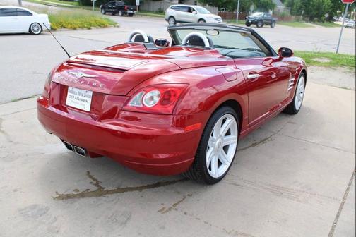 Blaze Red Crystal Pearlcoat/Black Cloth Top 2005 Chrysler Crossfire Base