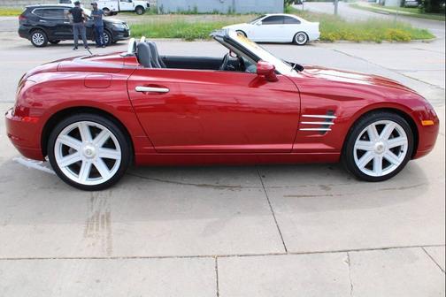 Blaze Red Crystal Pearlcoat/Black Cloth Top 2005 Chrysler Crossfire Base