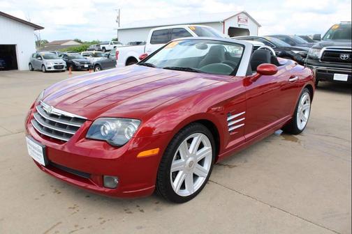 Blaze Red Crystal Pearlcoat/Black Cloth Top 2005 Chrysler Crossfire Base