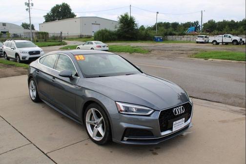 Gray 2018 Audi A5 2.0T Premium Plus