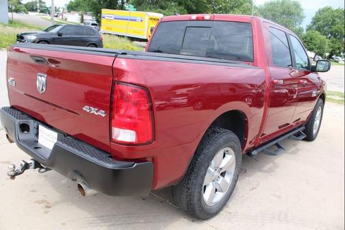 Red 2015 RAM 1500 Big Horn