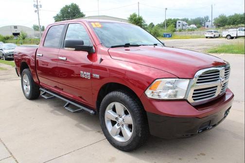 Red 2015 RAM 1500 Big Horn