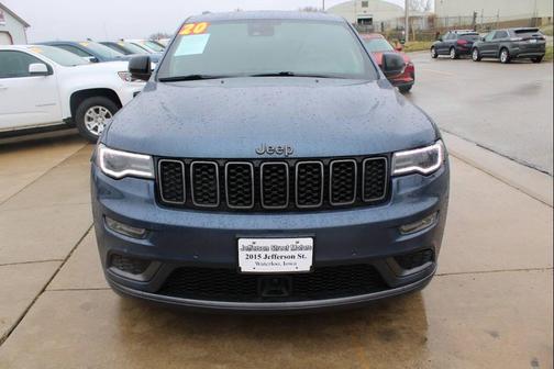 Slate Blue Pearlcoat 2020 Jeep Grand Cherokee Limited X