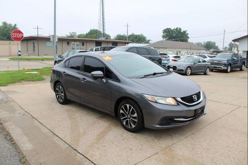 Gray 2014 Honda Civic EX