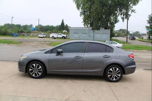 Gray 2014 Honda Civic EX