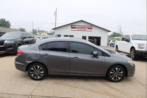 Gray 2014 Honda Civic EX