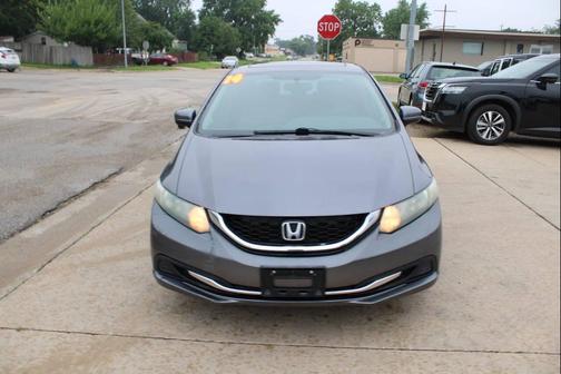 Gray 2014 Honda Civic EX