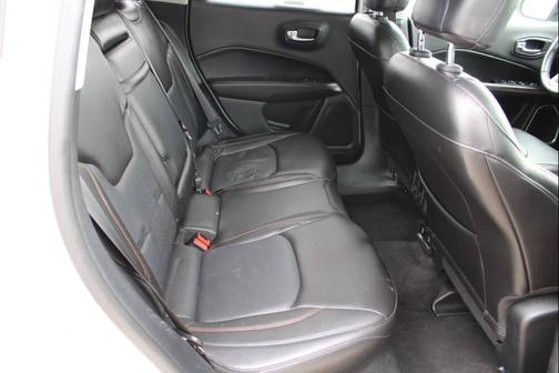 Pearl White Tri-Coat 2018 Jeep Compass Limited