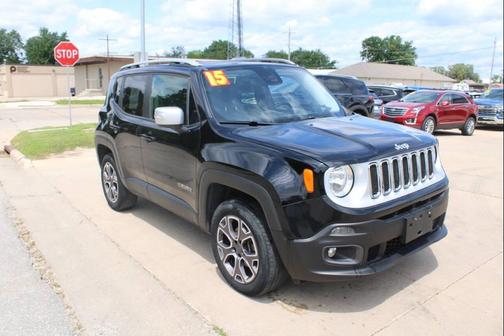Black 2015 Jeep Renegade Limited