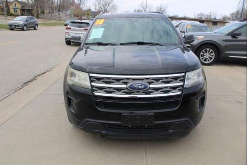 Shadow Black 2018 Ford Explorer Base