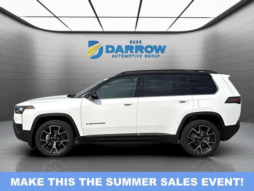 Bright White Clearcoat 2026 Jeep Cherokee Overland