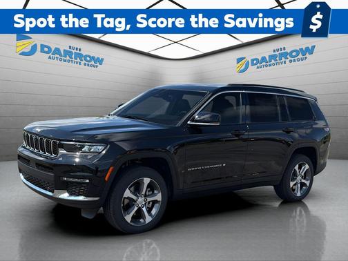 Diamond Black Crystal Pearlcoat 2025 Jeep Grand Cherokee L Limited