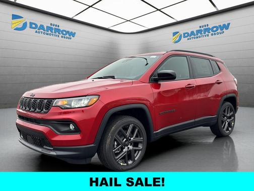 Red Hot Pearlcoat 2026 Jeep Compass Latitude
