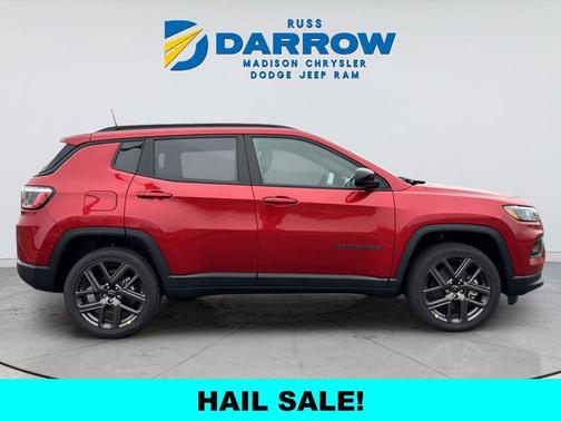 Red Hot Pearlcoat 2026 Jeep Compass Latitude