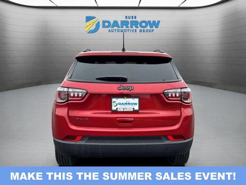 Red Hot Pearlcoat 2026 Jeep Compass Latitude