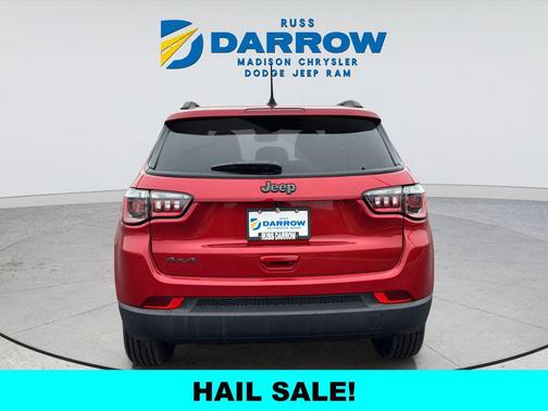 Red Hot Pearlcoat 2026 Jeep Compass Latitude