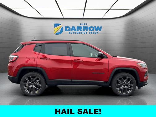 Red Hot Pearlcoat 2026 Jeep Compass Latitude