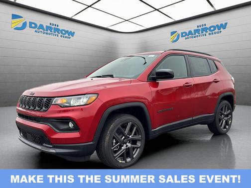 Red Hot Pearlcoat 2026 Jeep Compass Latitude