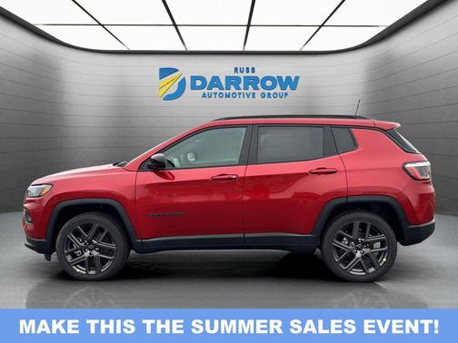 Red Hot Pearlcoat 2026 Jeep Compass Latitude