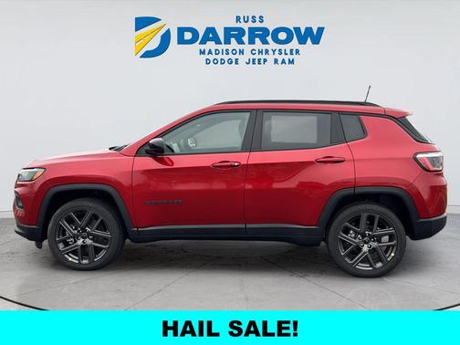 Red Hot Pearlcoat 2026 Jeep Compass Latitude