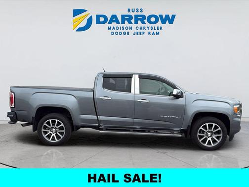 Steel Metallic 2021 GMC Canyon Denali